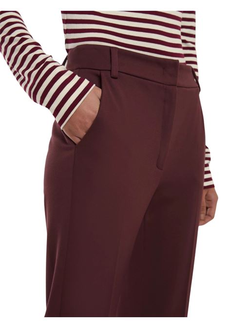Pantalone dritto in jersey - BORDEAUX Emme Marella | FLARE002